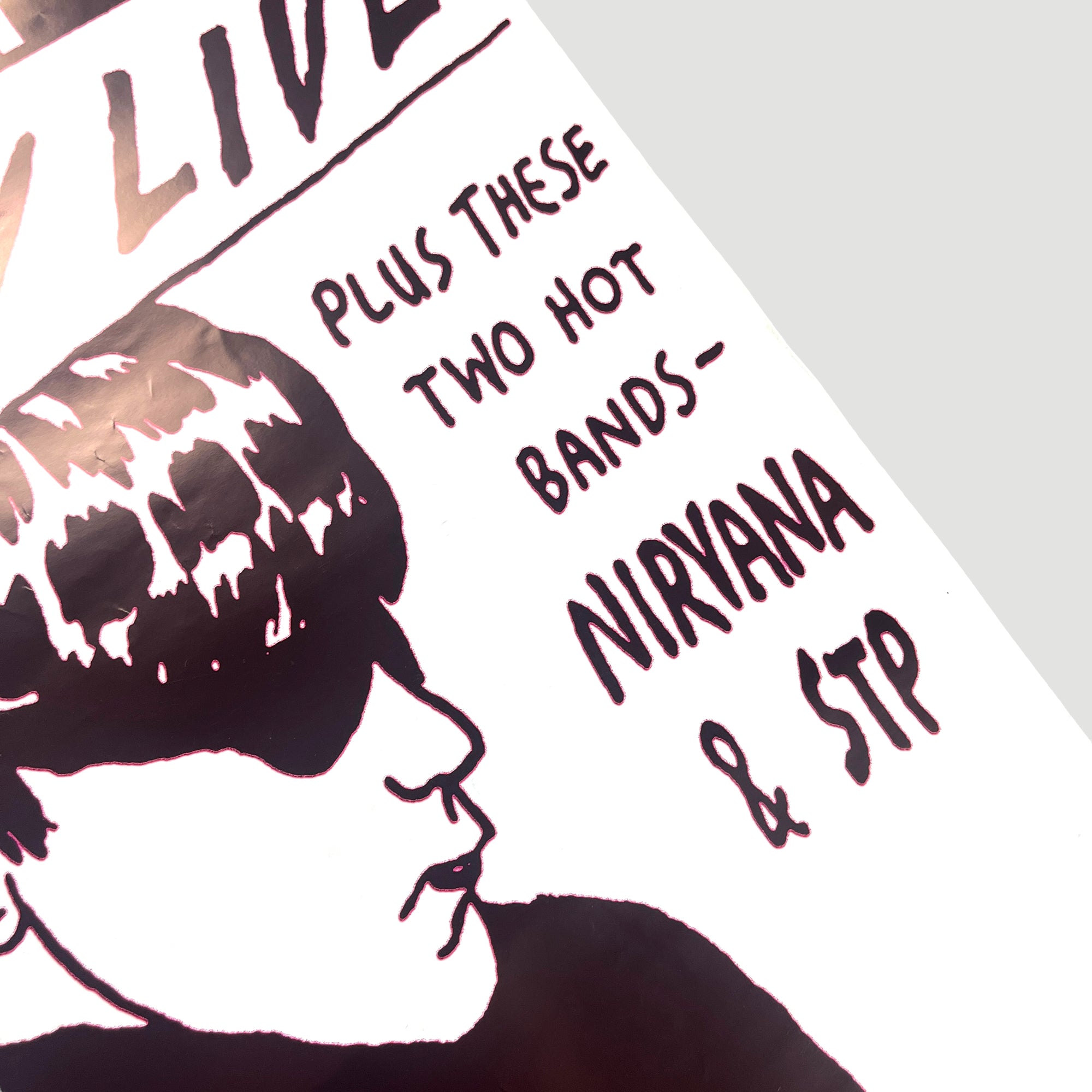 2000's Sonic Youth Live Goo Poster