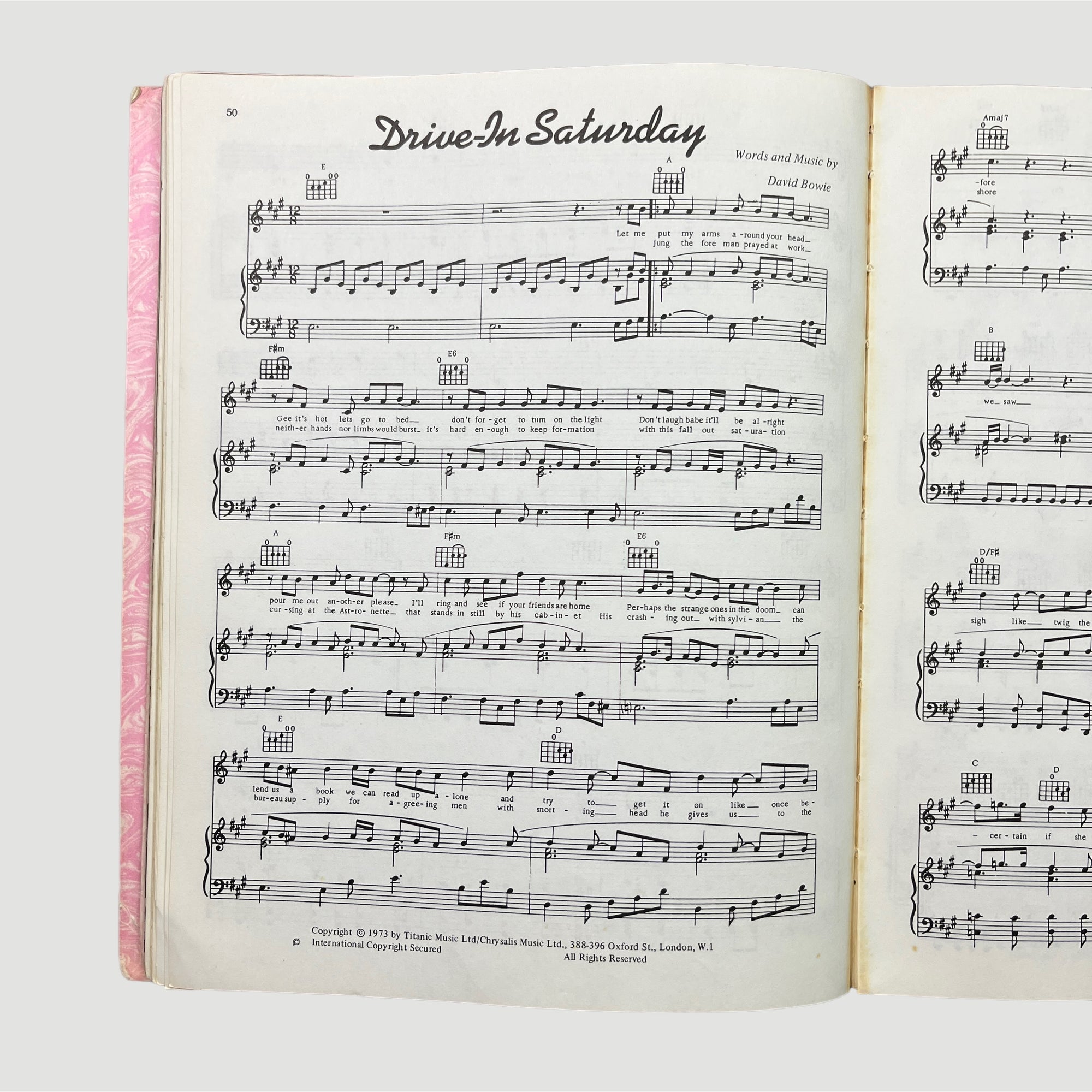 1973 The Songs of David Bowie