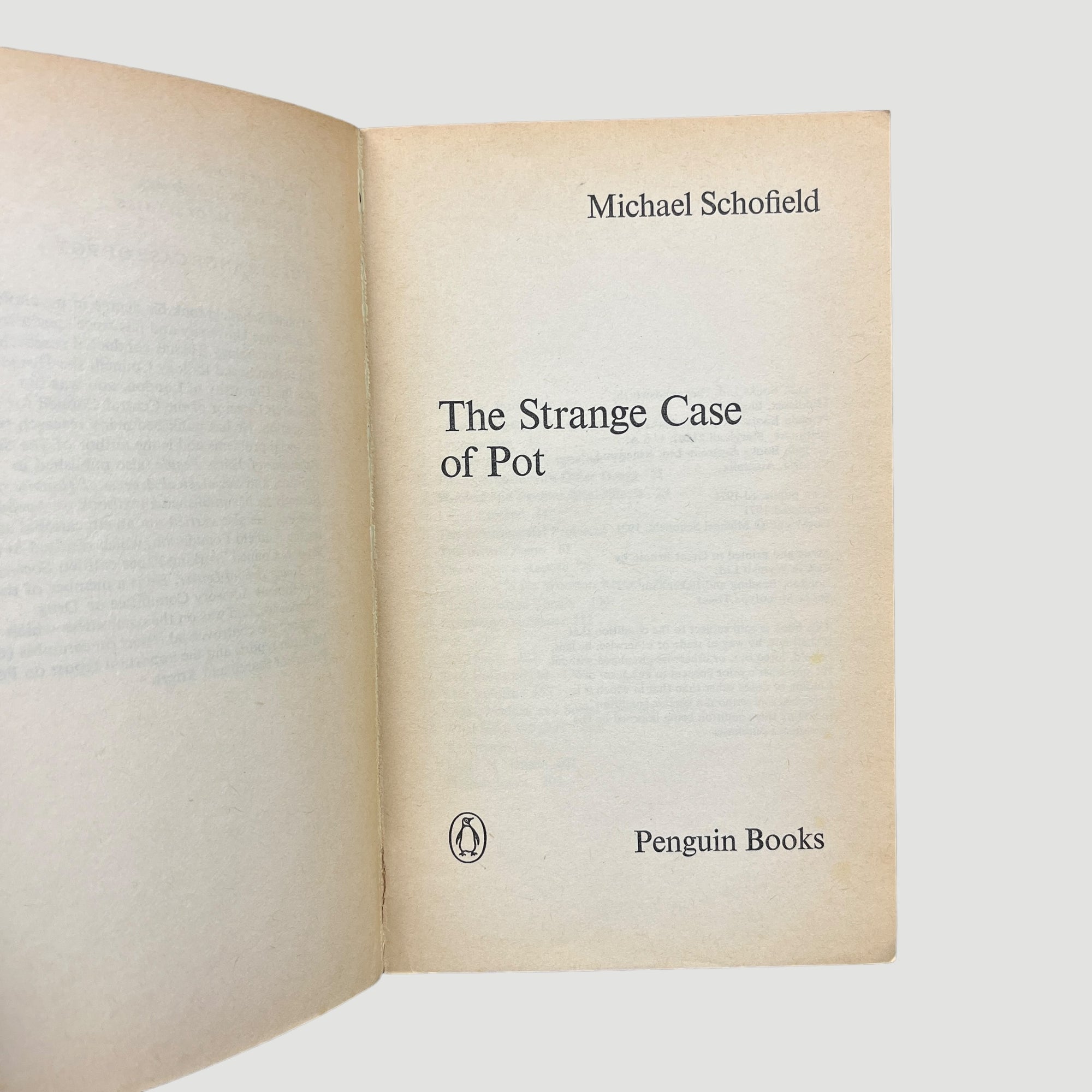 1971 'The Strange Case of Pot' Pelican