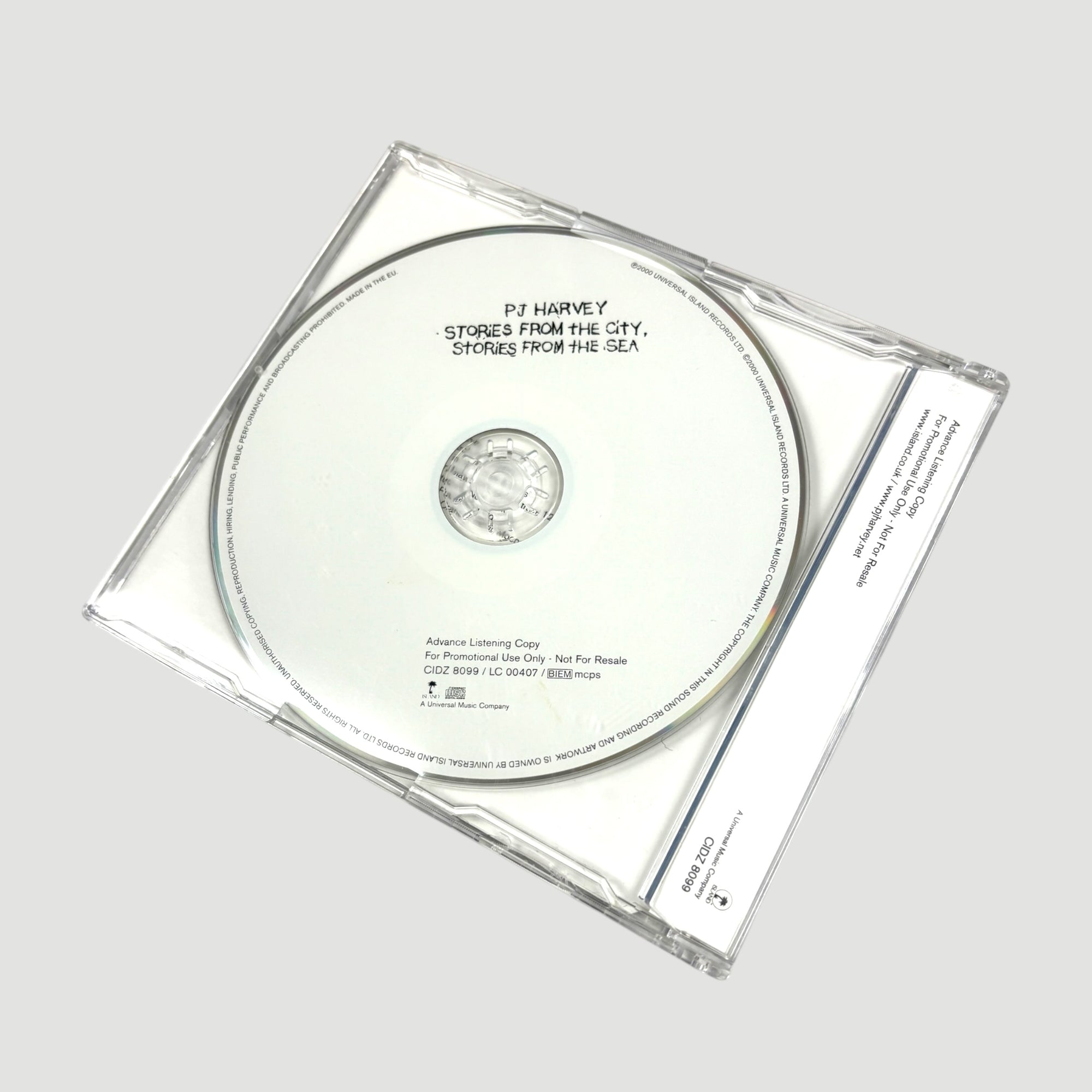 2000 PJ Harvey Stories from the City CD/VHS UK Promo Boxset