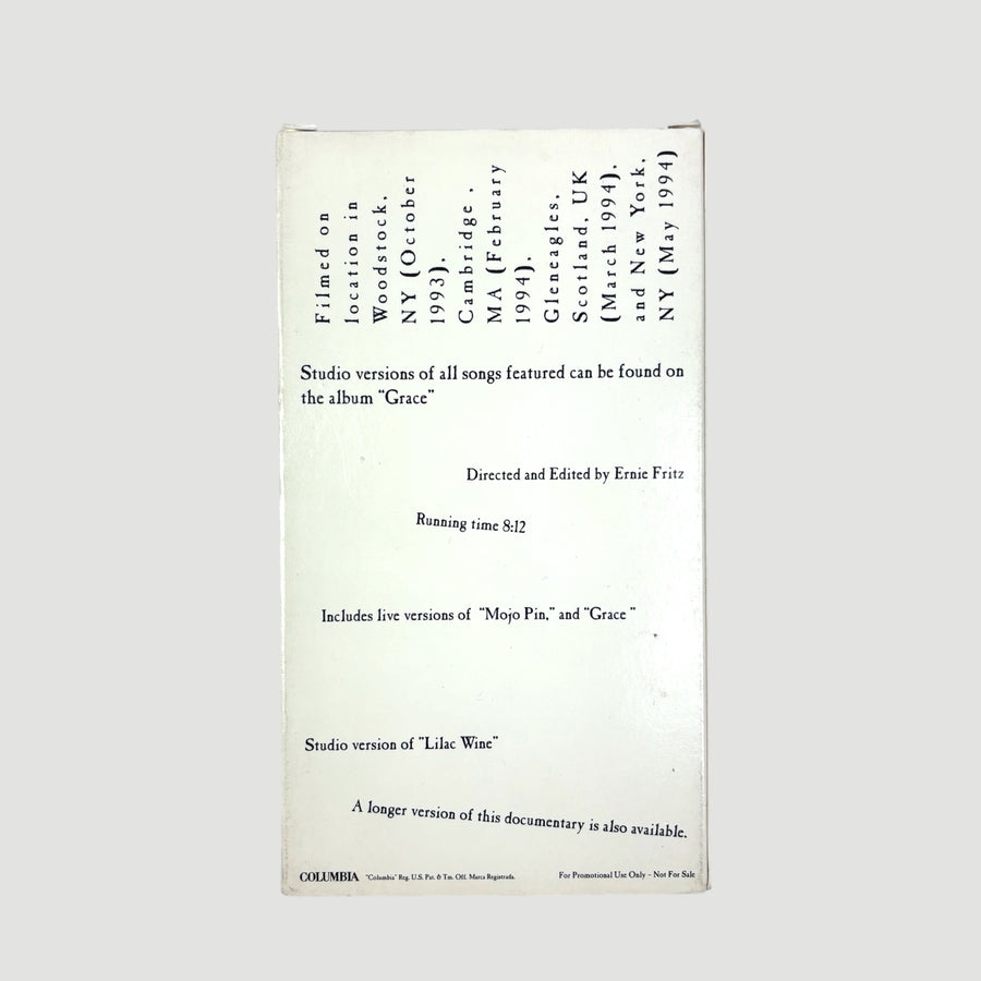 1994 Jeff Buckley Grace EPK US Promo VHS