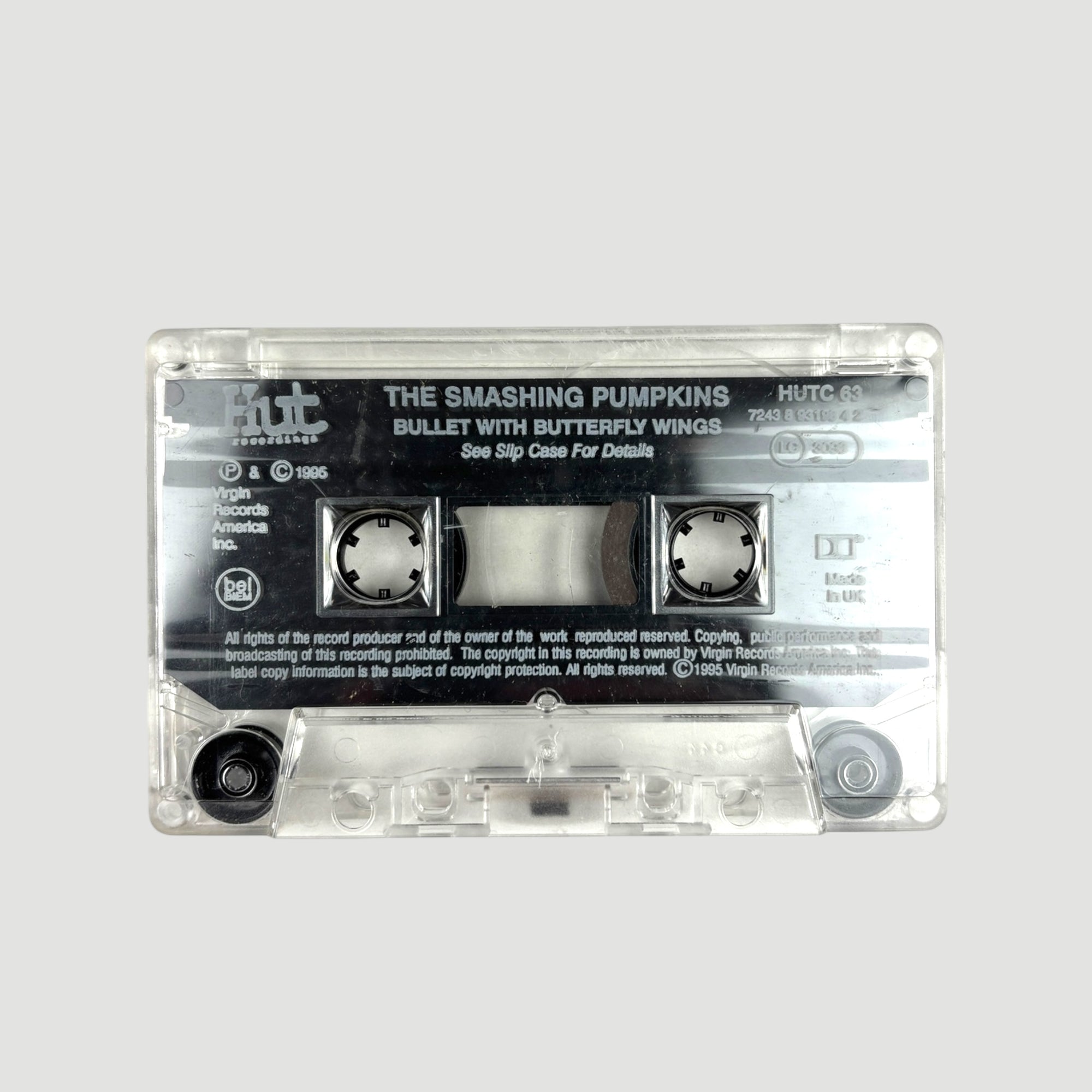 1995 The Smashing Pumpkins Bullet with Butterfly Wings UK Cassette