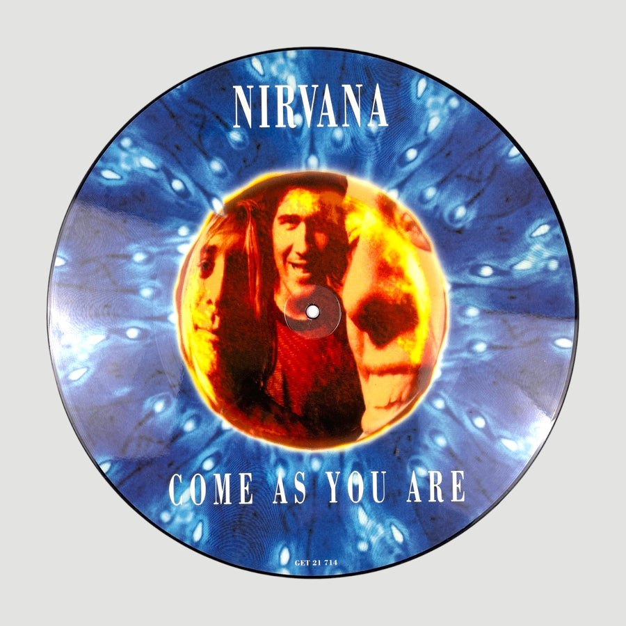 1992 Nirvana Come As You Are Euro Picturedisc Single