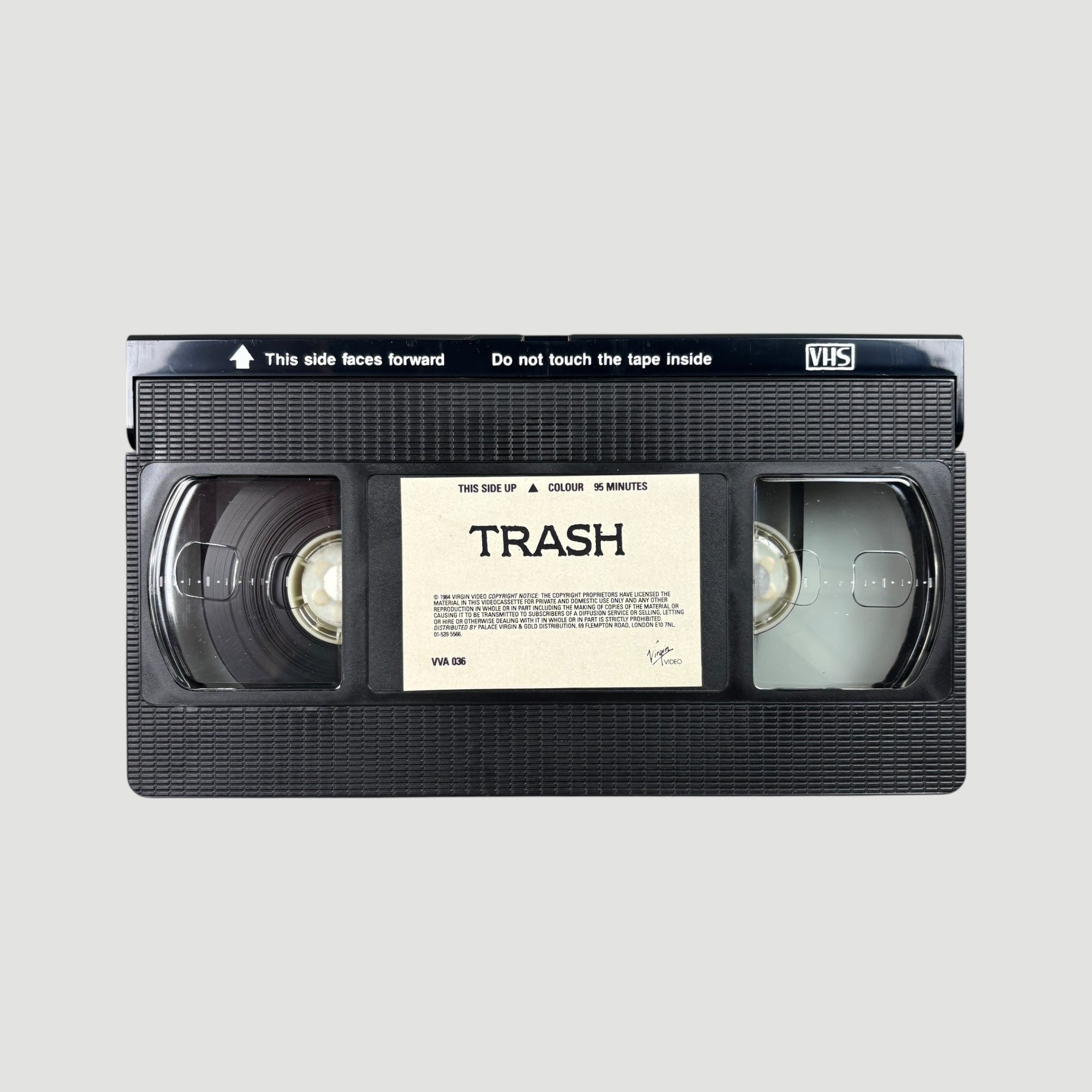 1984 Andy Warhol Trash UK VHS