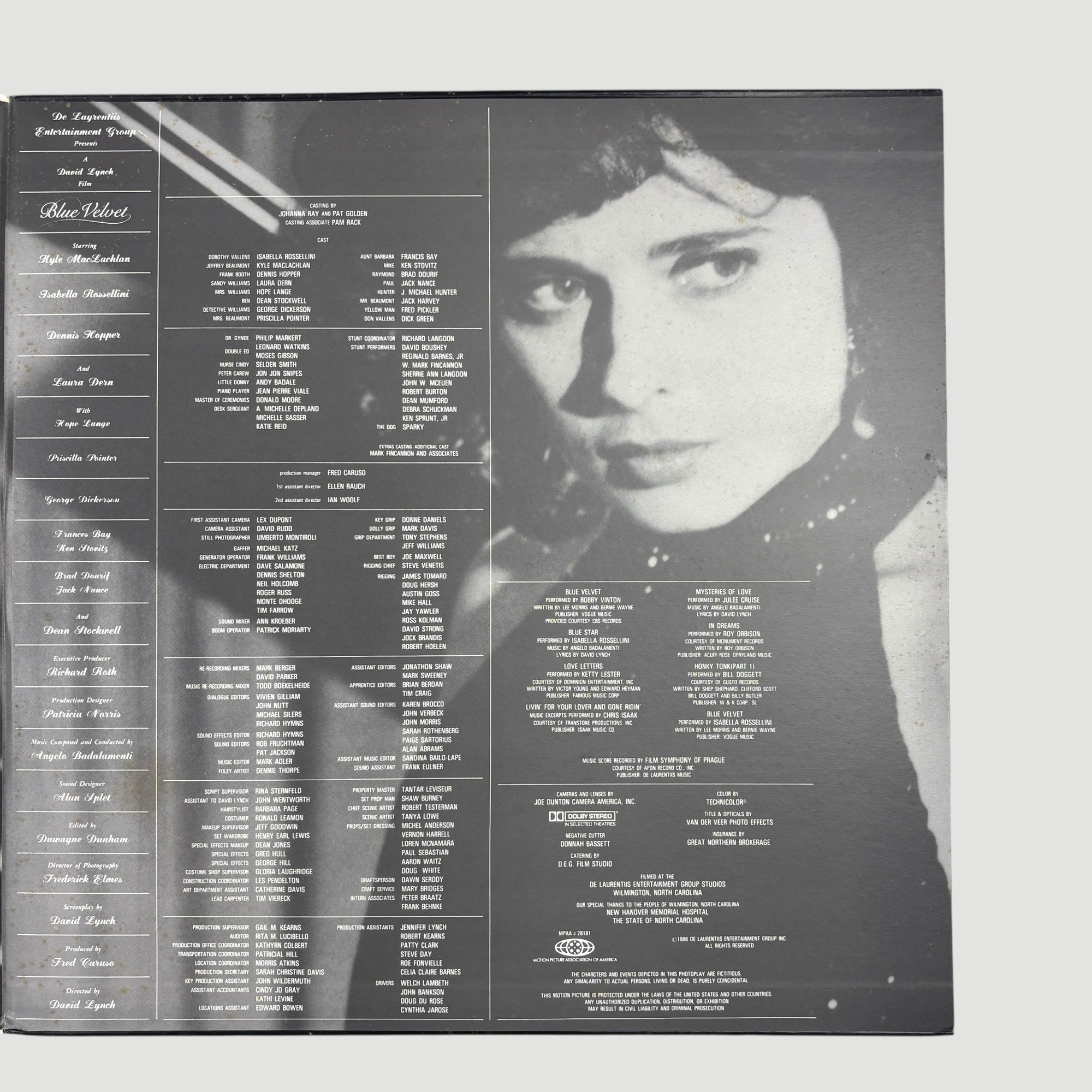 90's Blue Velvet Japanese Laserdisc (Alt Artwork)