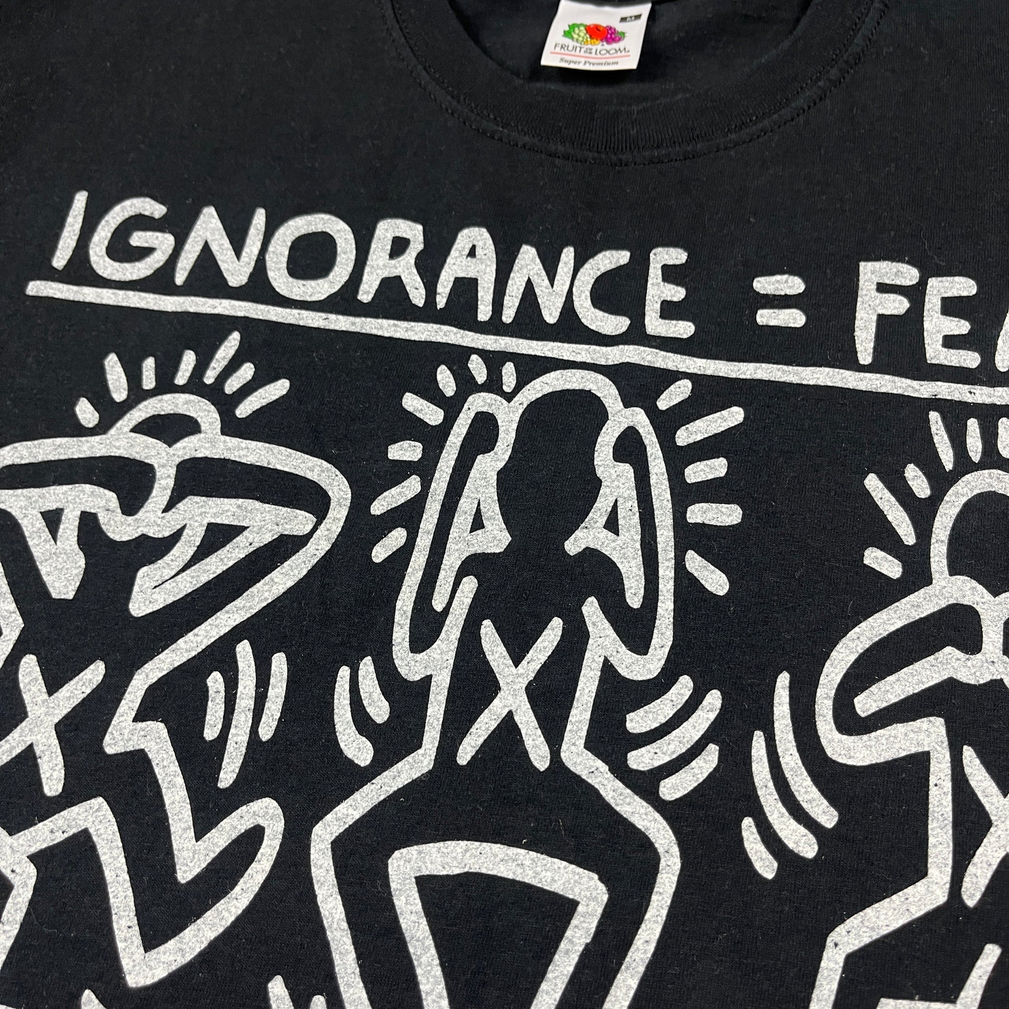 2000's Keith Haring Ignorance Feat T-Shirt
