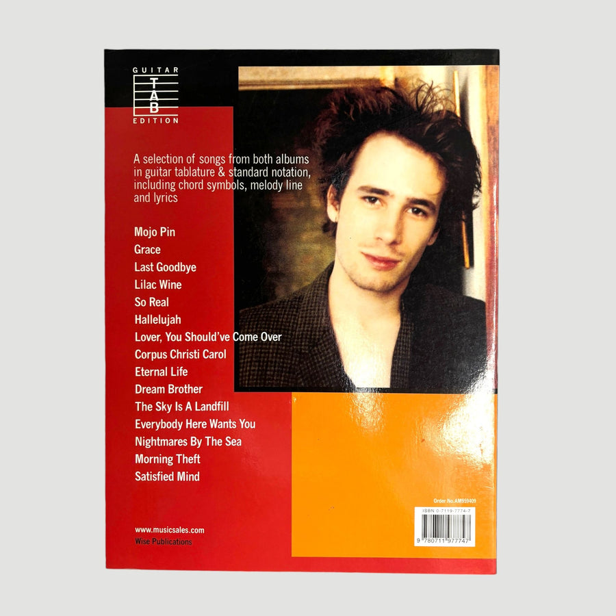 1999 Jeff Buckley 'Grace' Guitar Tablature Songbook