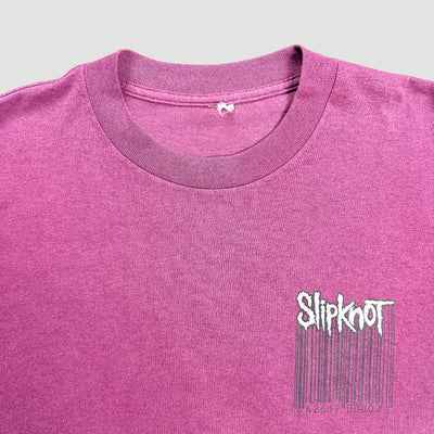 1999 Slipknot Barcode Logo T-Shirt