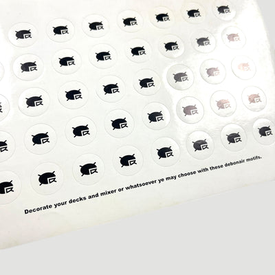 1997 Rephlex Records Sticker Sheet