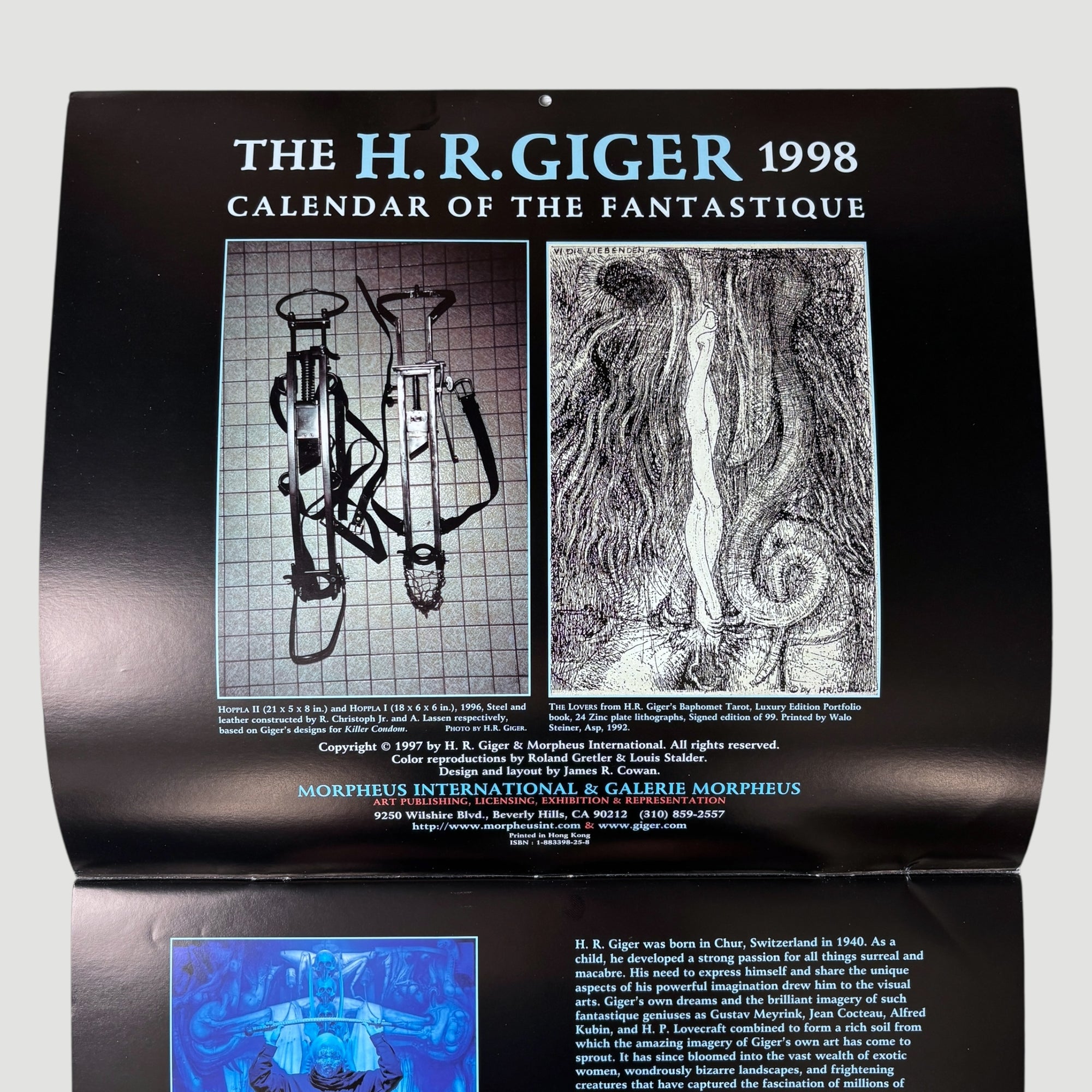 1998 H.R. Giger Calendar