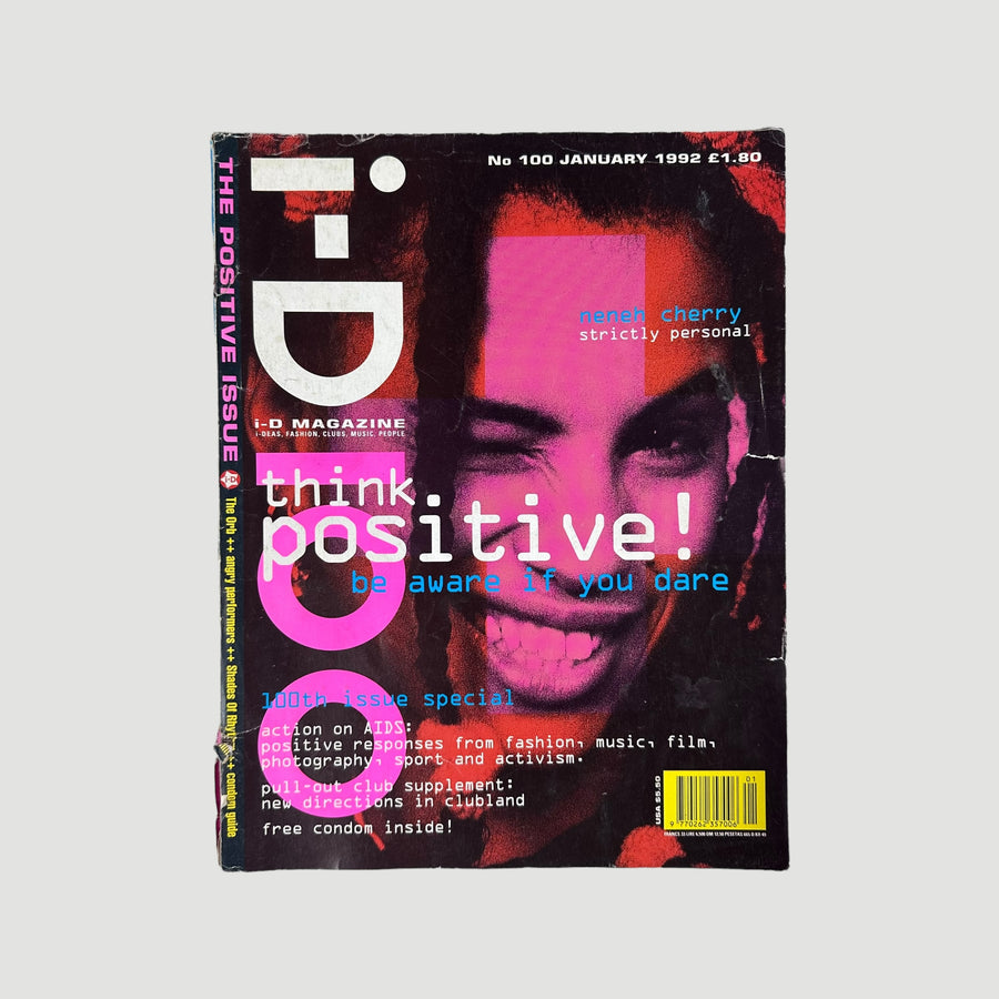 1992 i-D Magazine Think Positive Issue