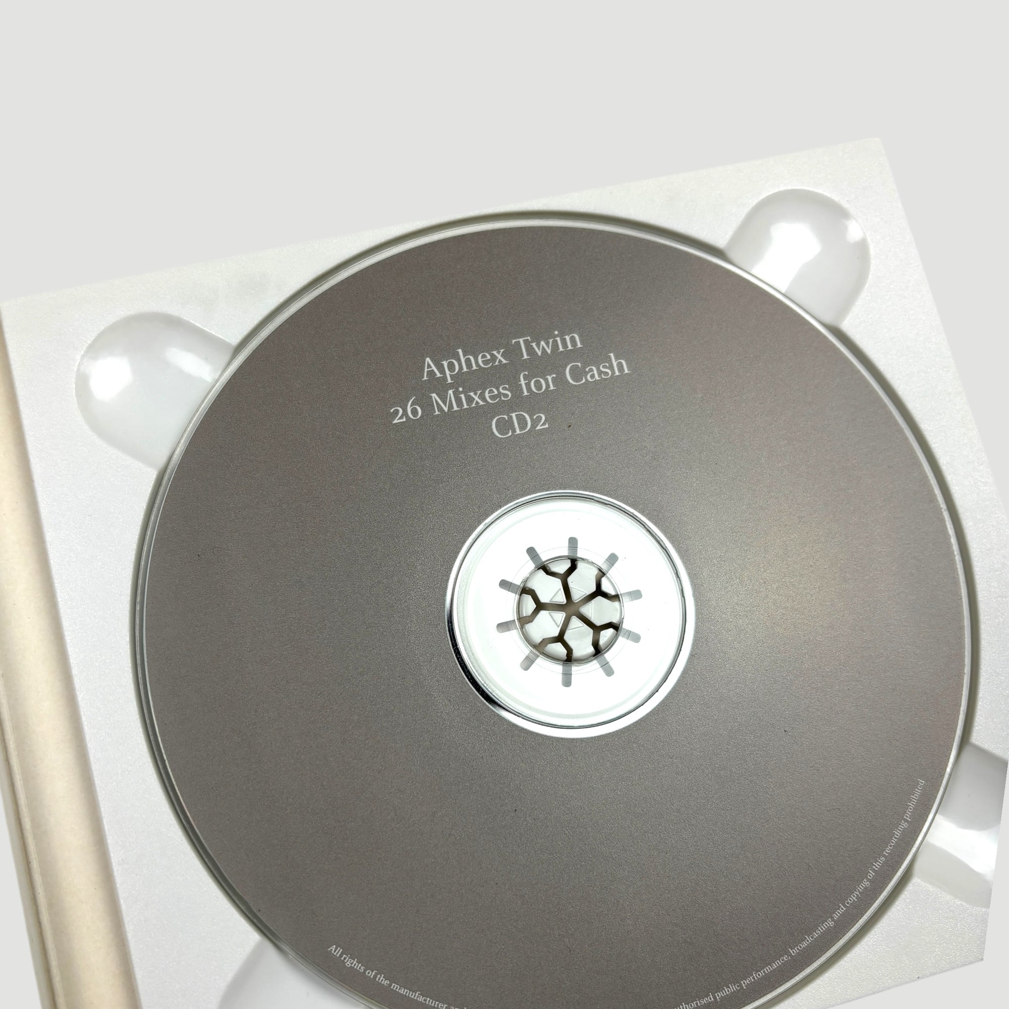 2003 Aphex Twin 26 Mixes for Cash UK Promo CD