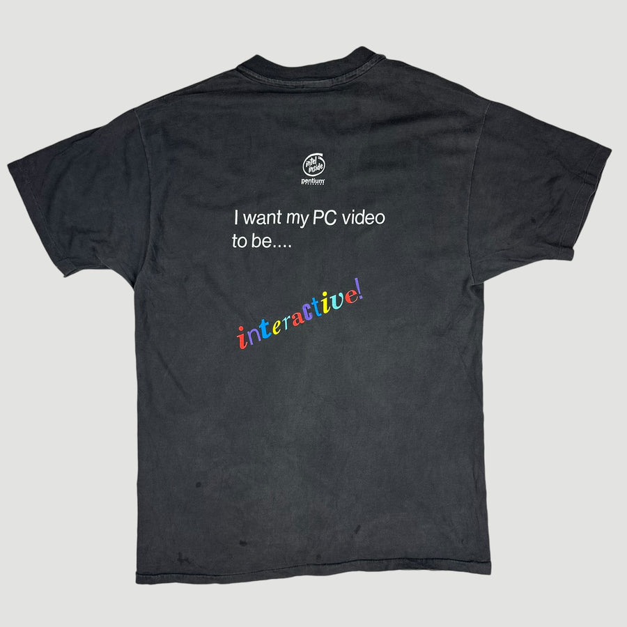 90's Intel Indeo Video Technology T-Shirt