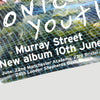 2002 Sonic Youth Murray Street Store Poster