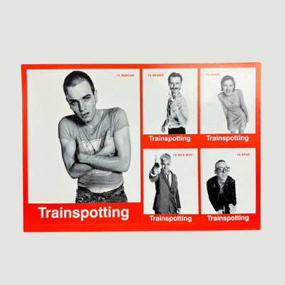 1996 Trainspotting Japanese Sticker Set