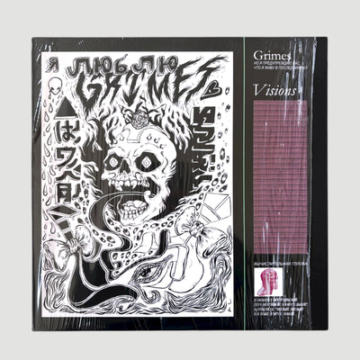 2012 Grimes Visions UK 1st Press LP