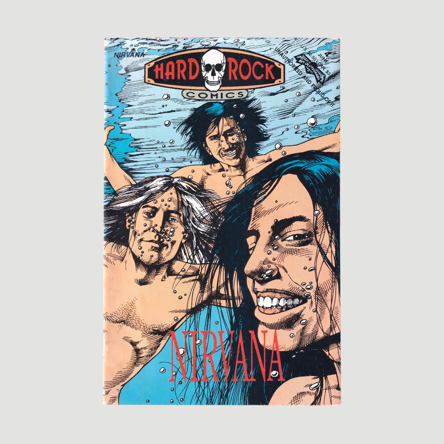1992 Nirvana Hard Rock Comics #4 1st US Printing