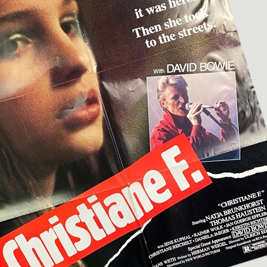 1981 Christiane F. UK Poster