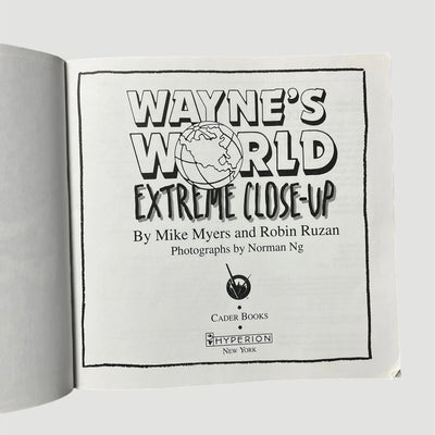 1991 Waynes World Extreme Close Up