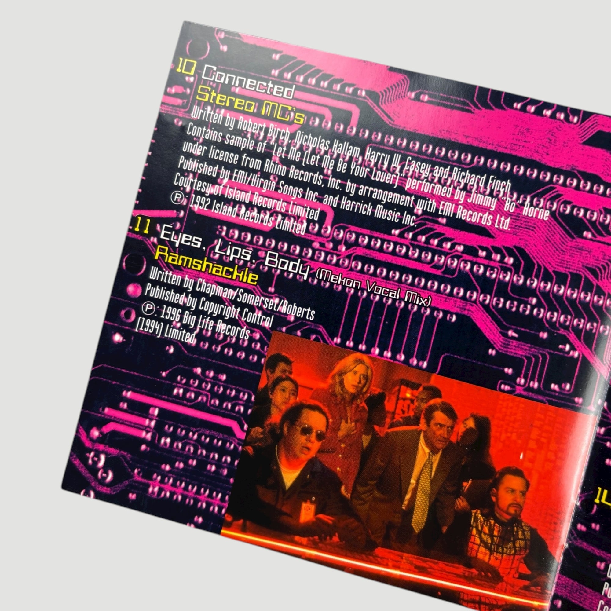 1996 Hackers Euro OST CD