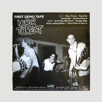 2013 Minor Threat 'First Demo Tape' 7" EP