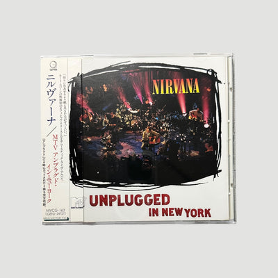 90's Nirvana Unplugged in New York Japanese CD