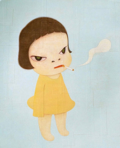 2002 Yoshitomo Nara Too Young to Die Ashtray