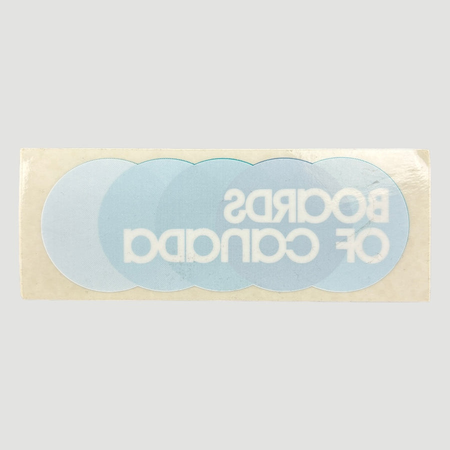 Late 90's Boards of Canada Window Sticker