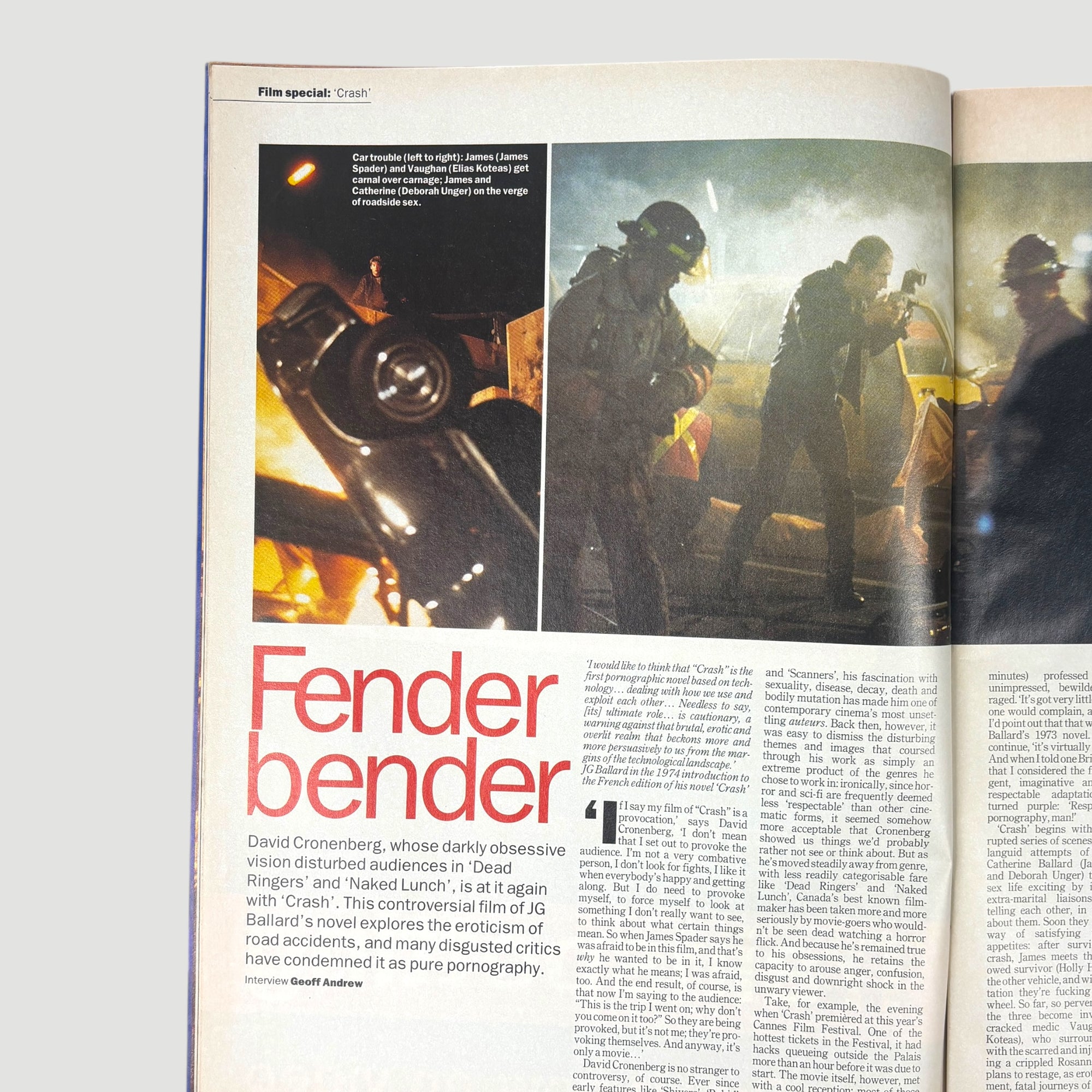 1996 Time Out Crash Issue