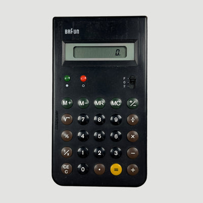 1984 Braun AG Pocket Calculator Type 4 ET 55