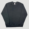 90's Jerzees Basic Black Sweatshirt