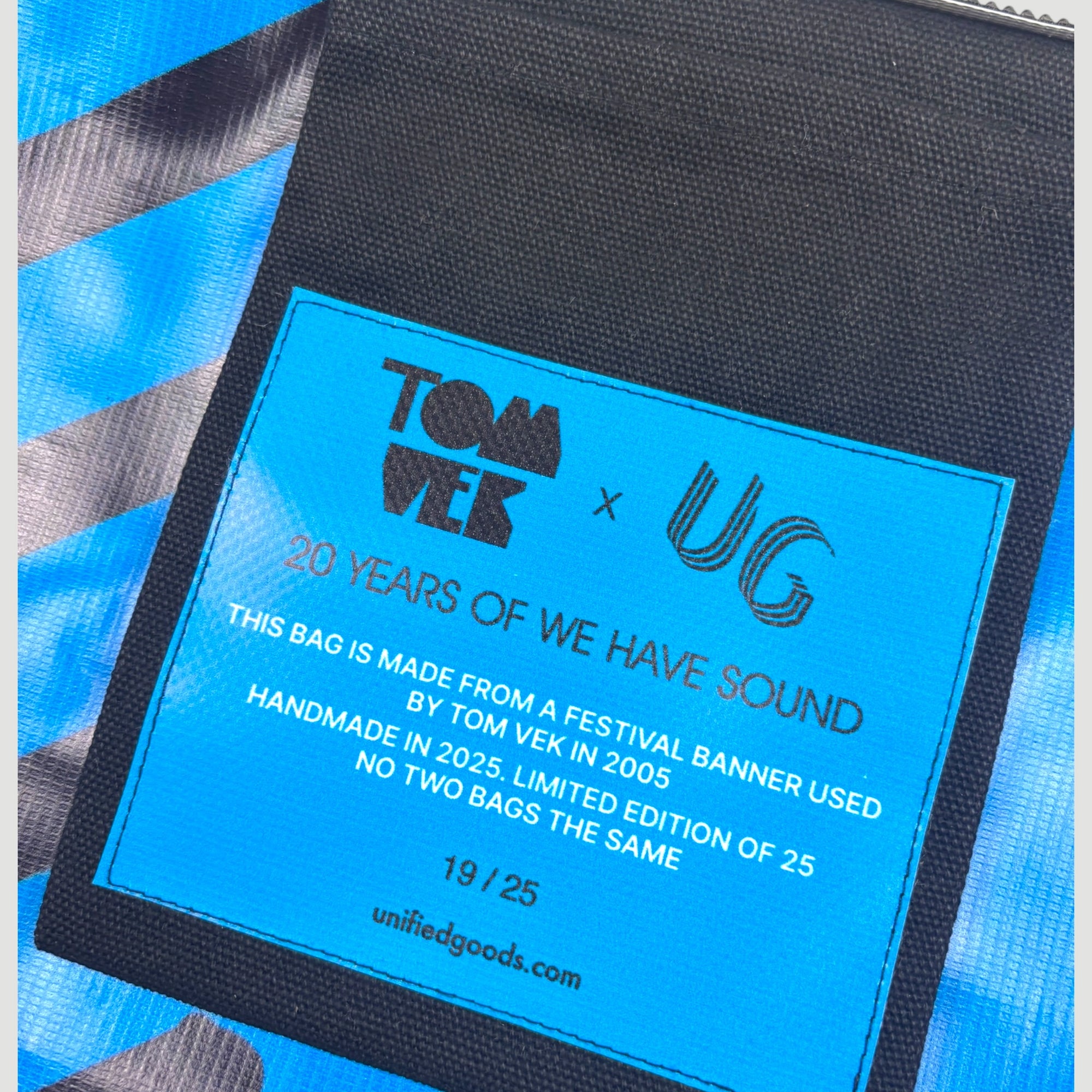 Tom Vek x UG Banner Messenger Bag  (No.19/25)