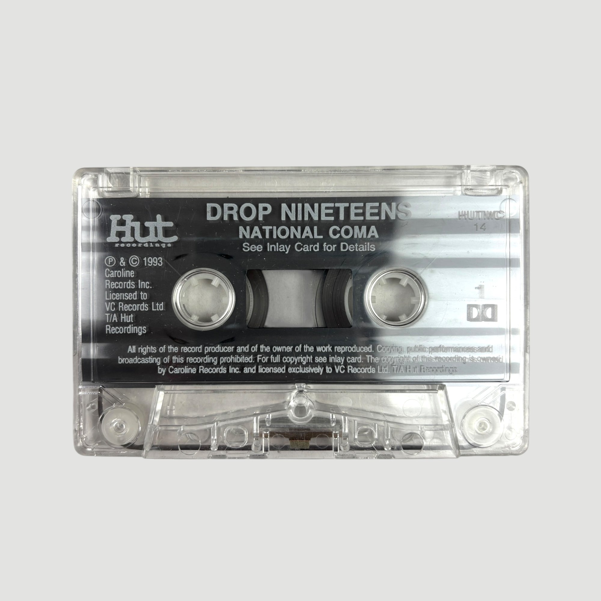 1993 Drop Nineteens National Coma UK Cassette