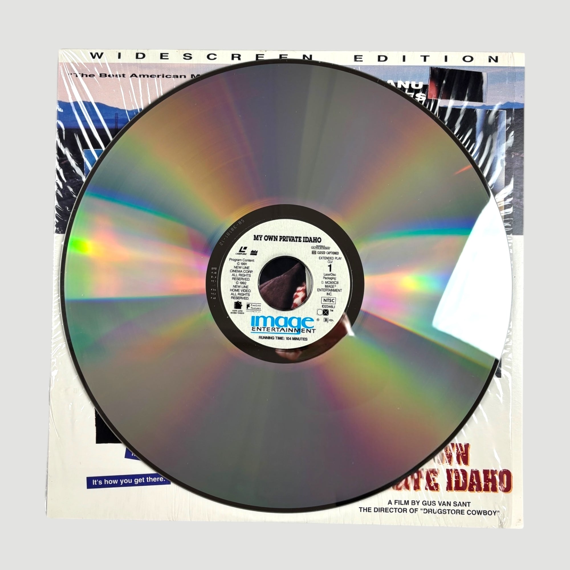 90's My Own Private Idaho UK Laserdisc