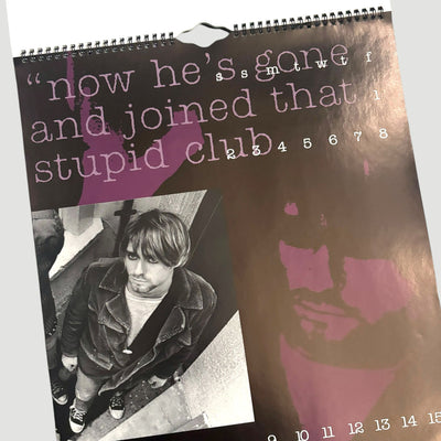 1995 Kurt Cobain Calendar