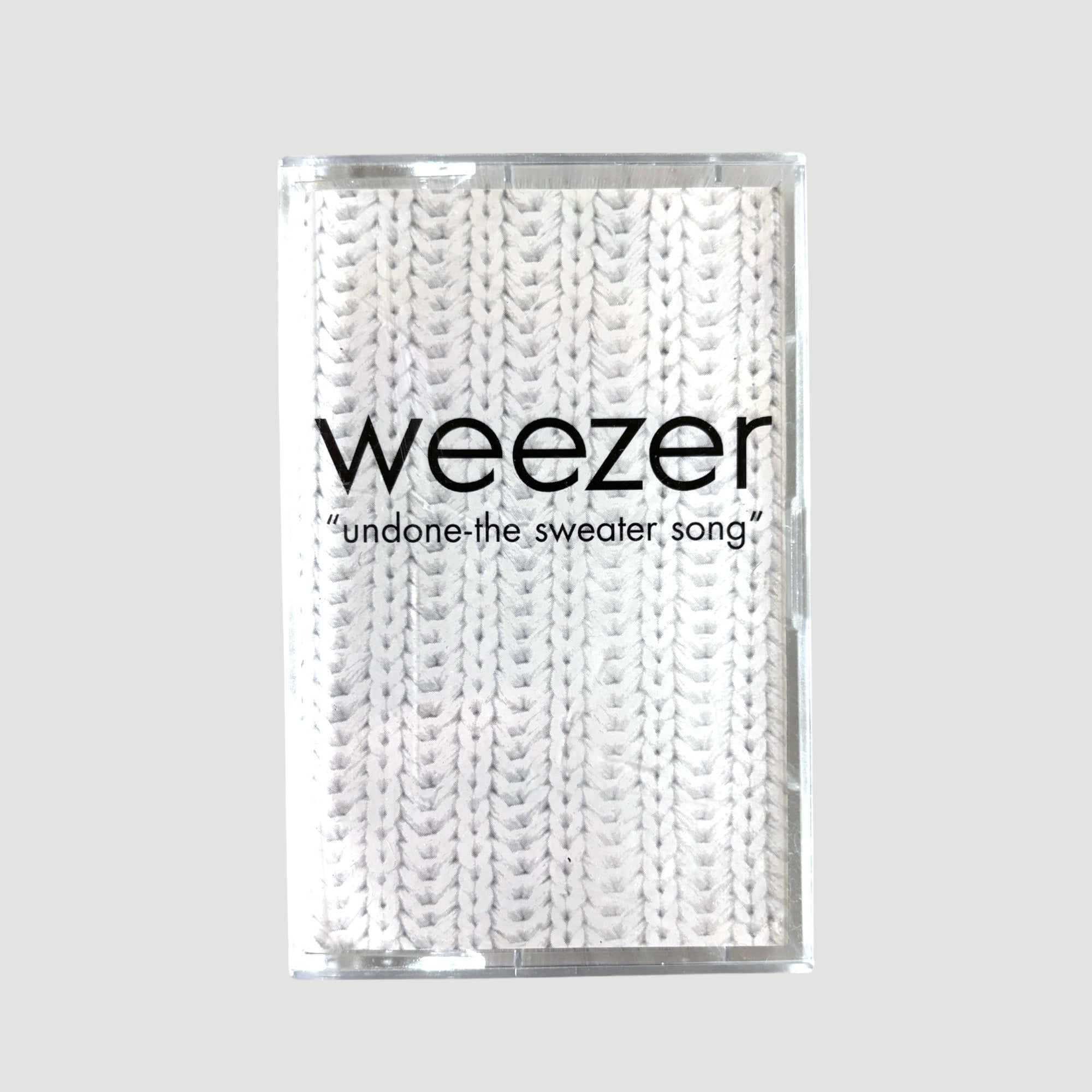 1994 Weezer Undone UK Cassette Single