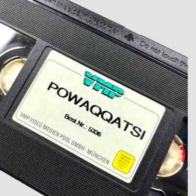 1990 Powaqqatsi Ex-Rental German VHS