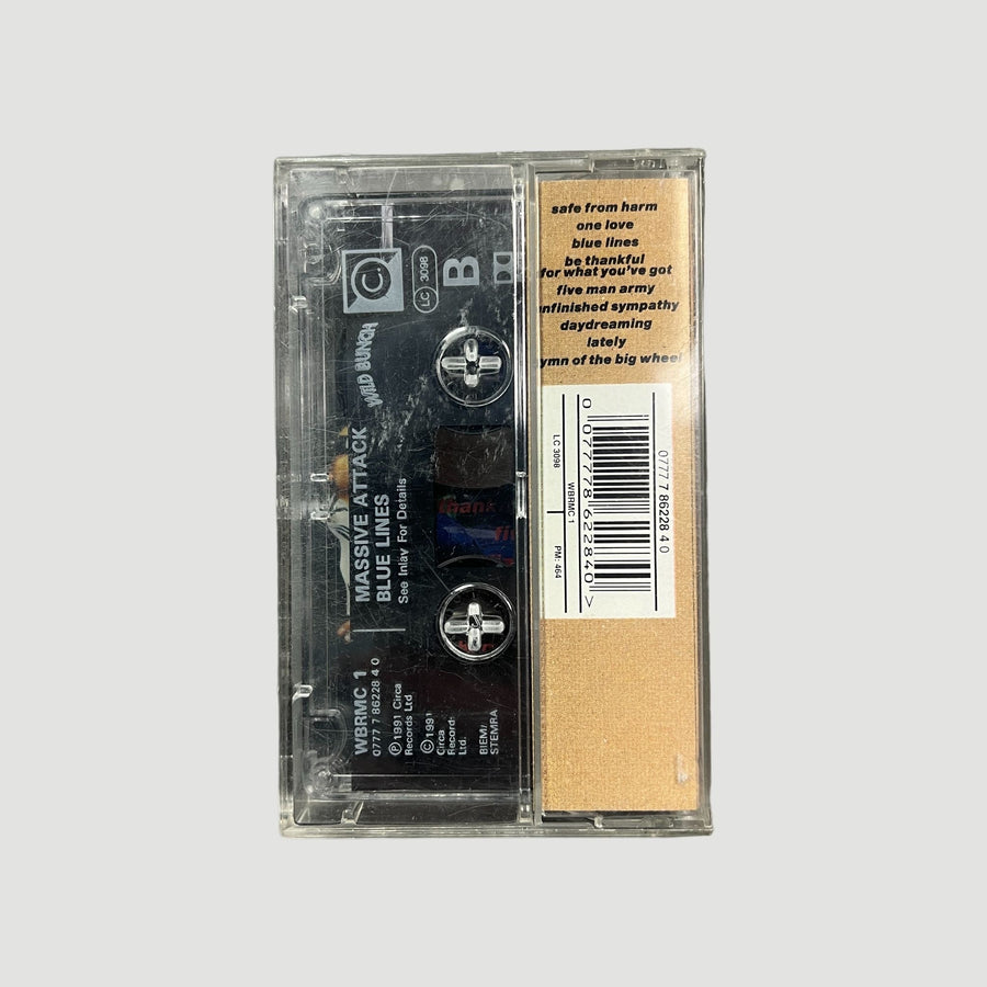 1992 Massive Attack Blue Lines Cassette
