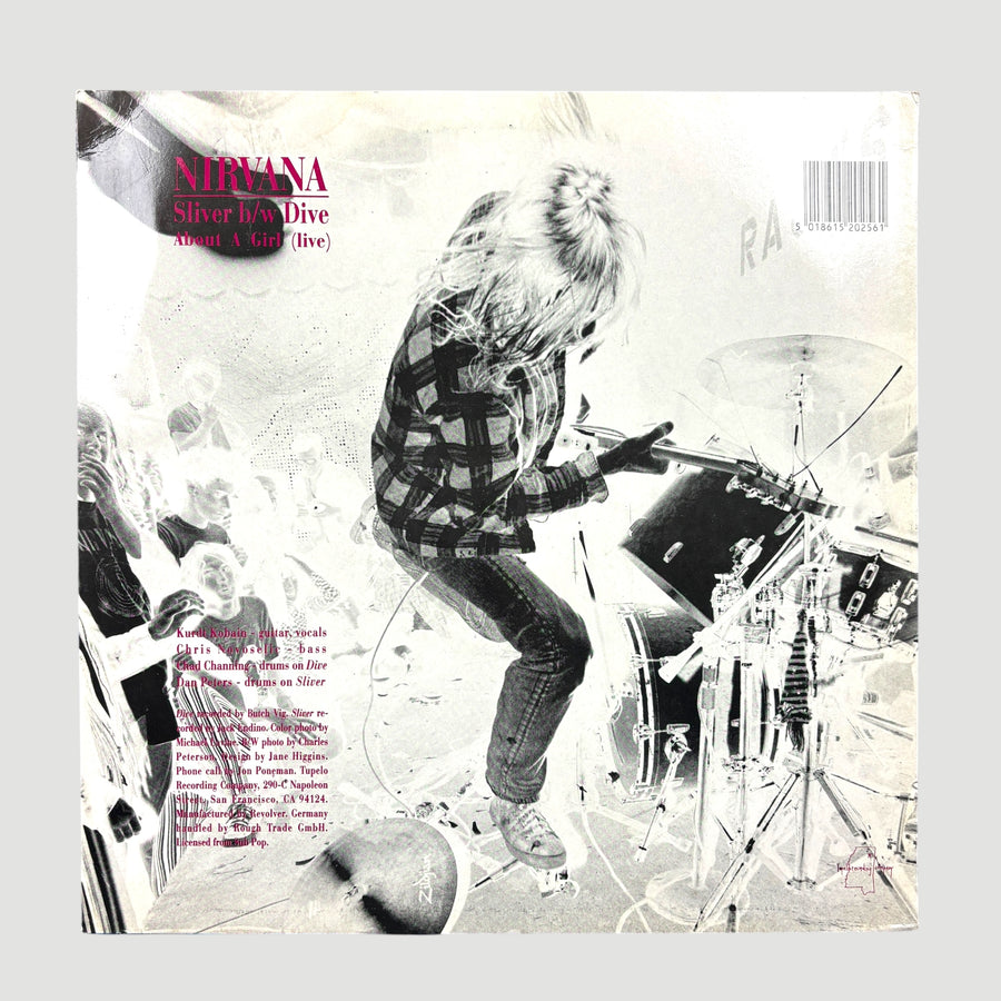 1991 Nirvana 'Sliver' Blue Vinyl UK 12" Single
