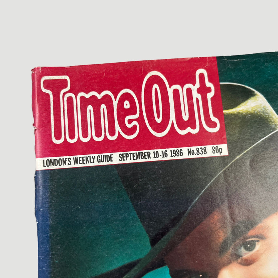 1986 Time Out Issue David Byrne Issue