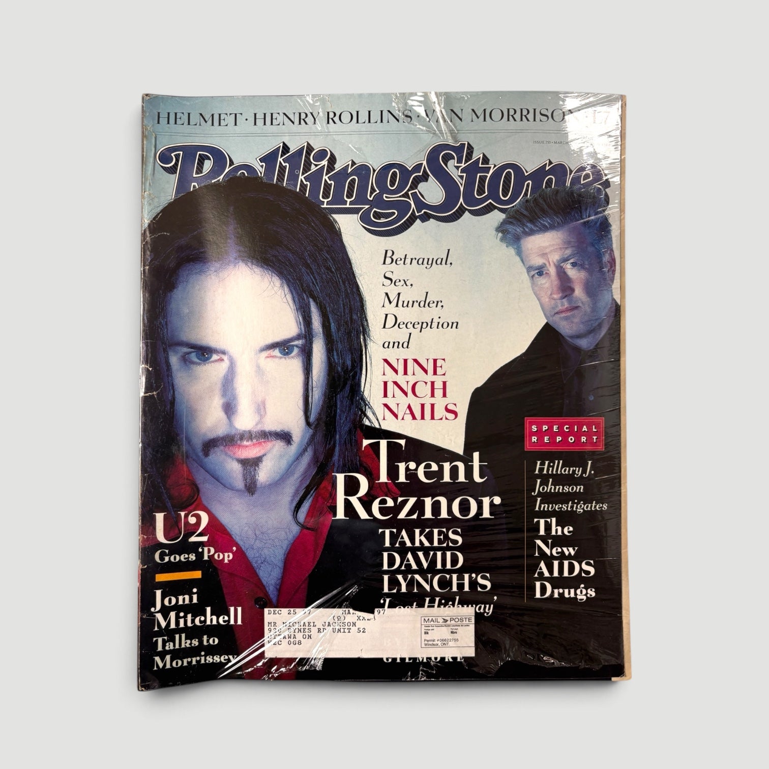 1997 Rolling Stone David Lynch Trent Reznor Issue (Sealed)