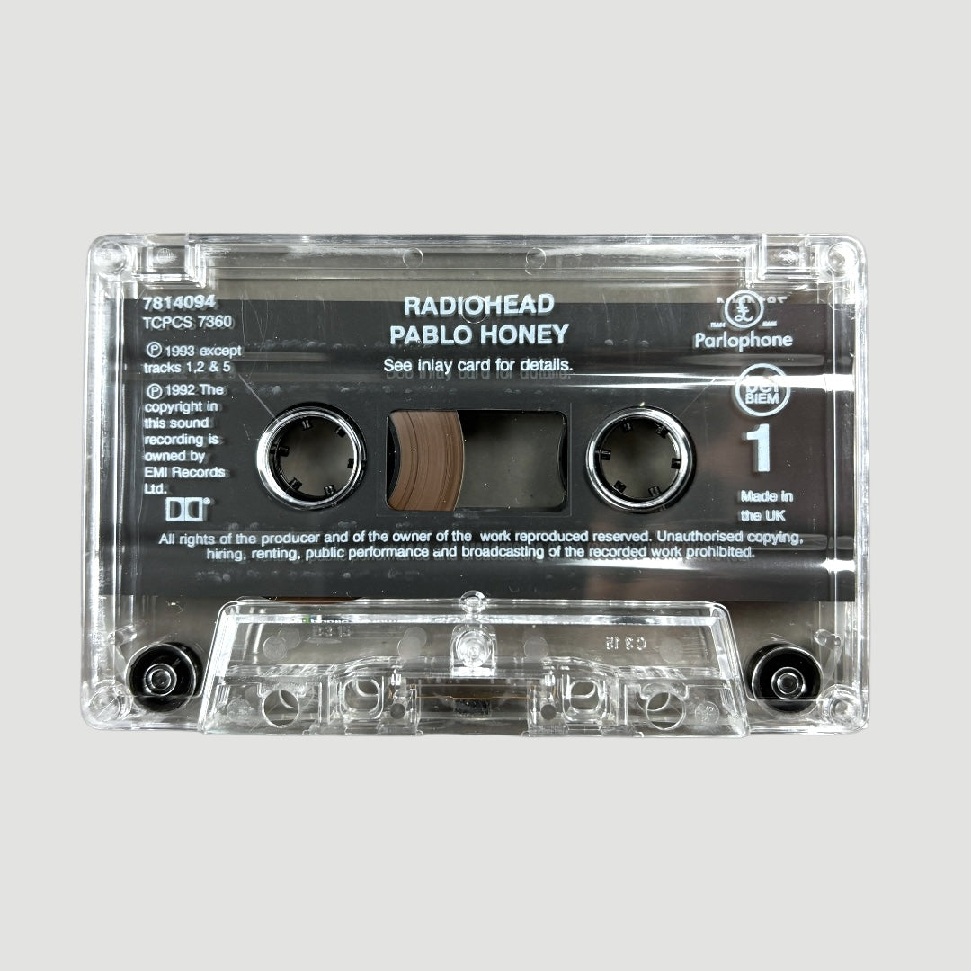 1993 Radiohead Pablo Honey Cassette