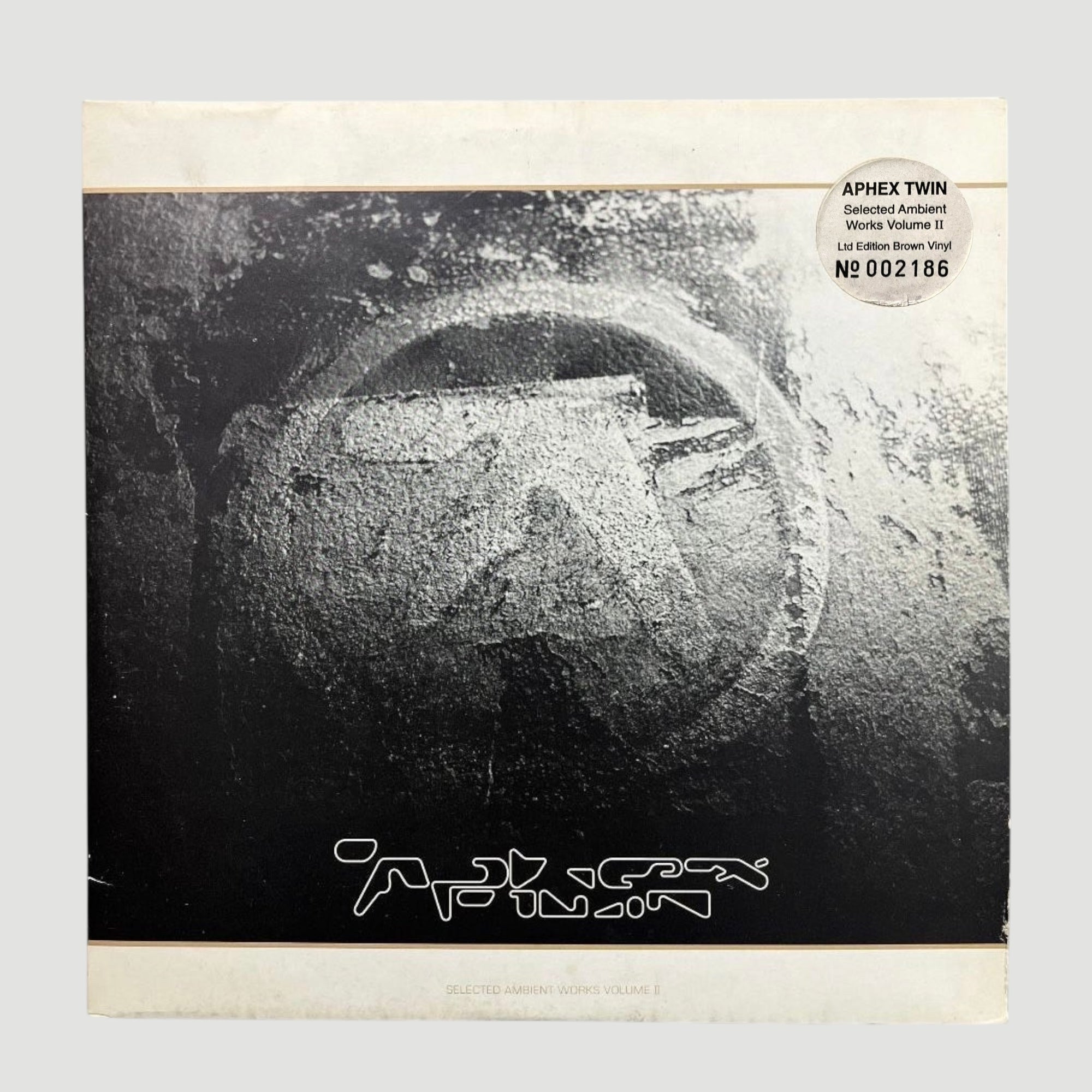 1994 Aphex Twin 'Selected Ambient Works Vol 2' 3 x LP Brown Vinyl