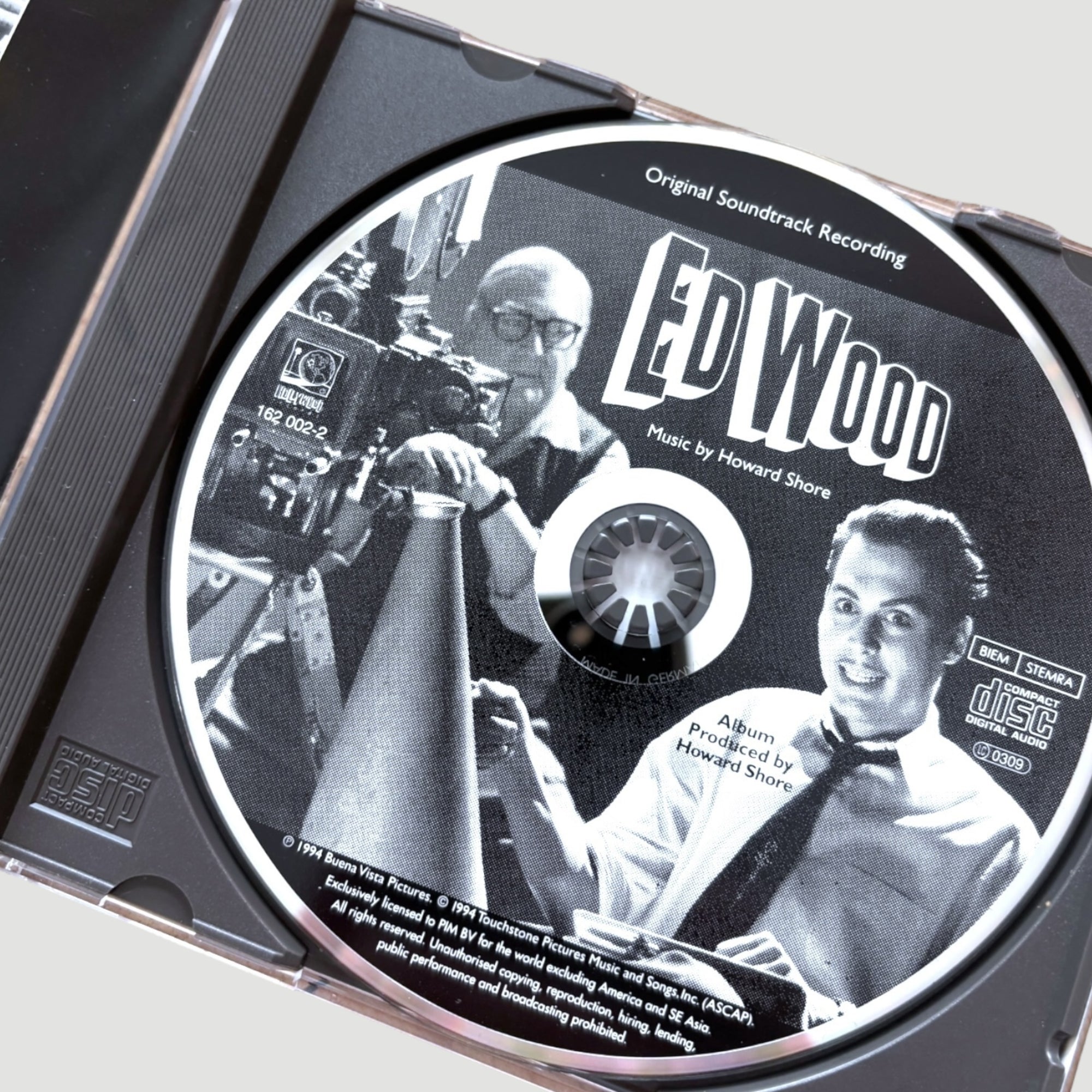 1994 Ed Wood Promo Can T-Shirt/OST CD