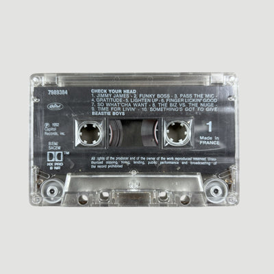 1998 Beastie Boys Check Your Head Cassette