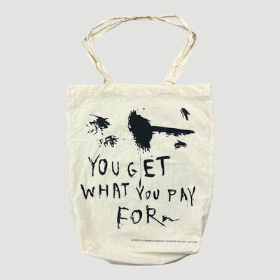 2022 Jean Michel Basquiat King Pleasure Tote Bag