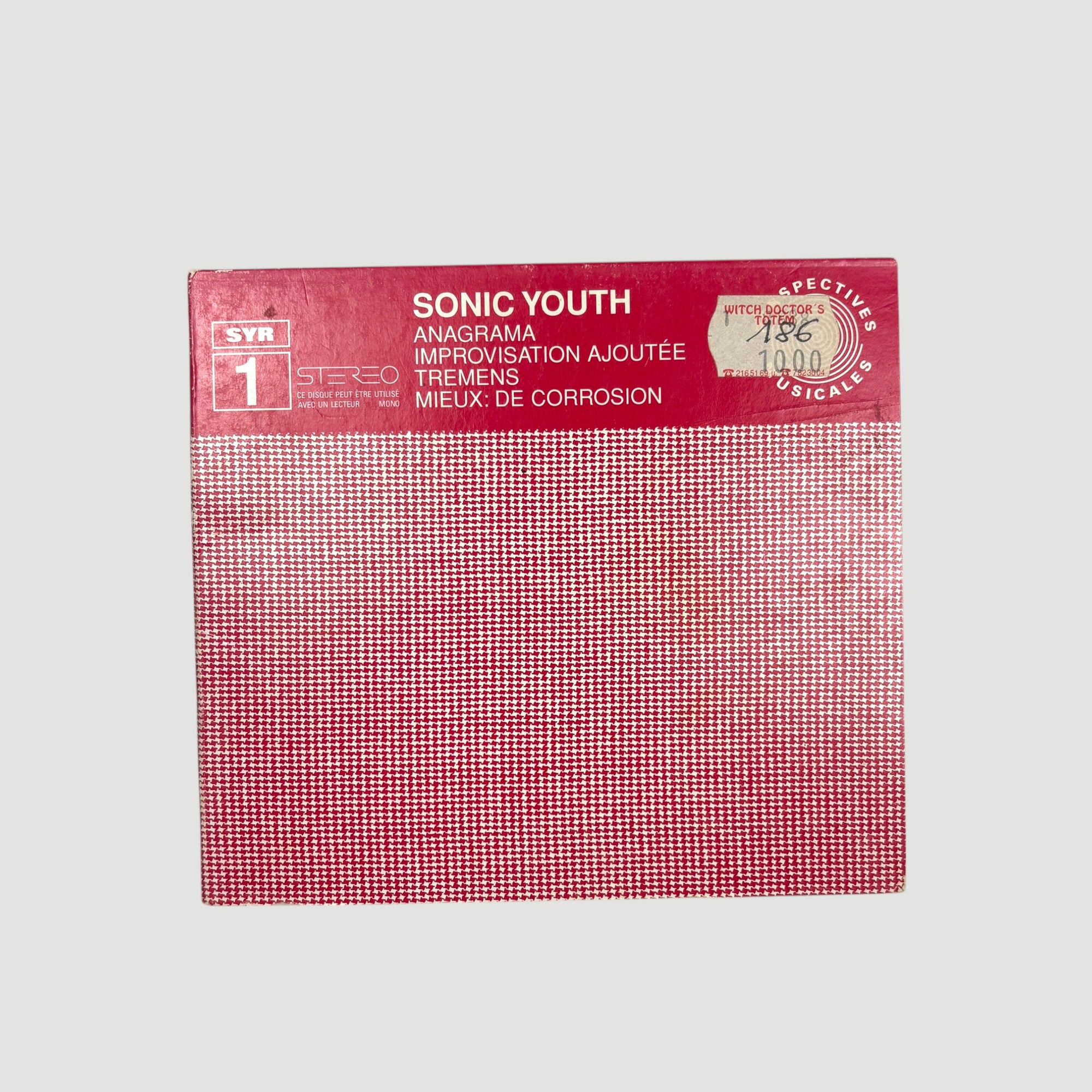1997 Sonic Youth Anagrama SYR1 CD