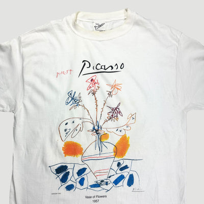 90's Picasso Vase of Flowers T-Shirt