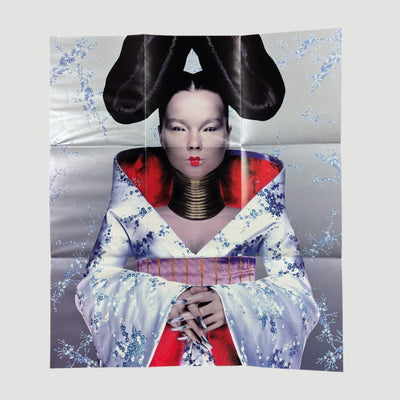 1997 Björk Homogenic LP UK 1st Press LP + Poster