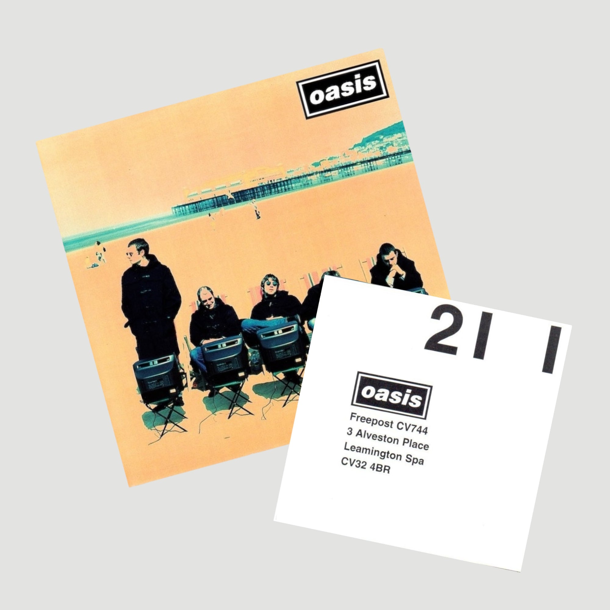 1995 Oasis Roll With It 7" UK Single